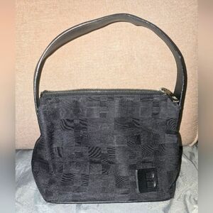 RARE - Elegant Vintage Black Bally Shoulder Bag In Great Condition